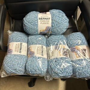 Bernat forever fleece yarn